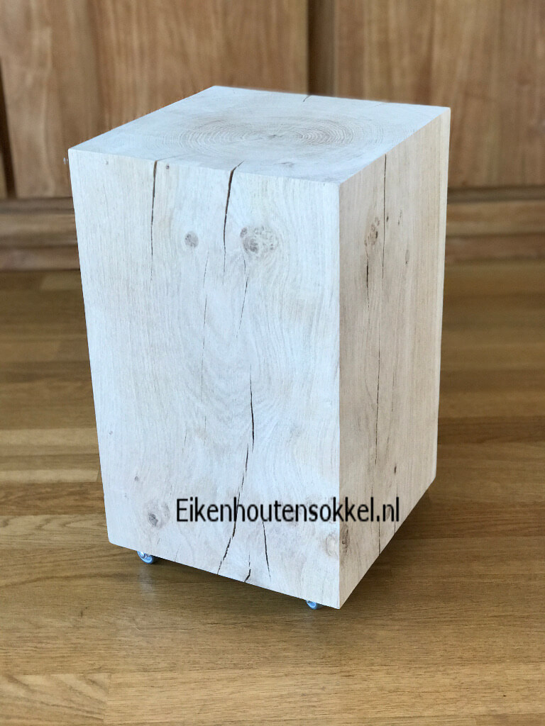houten zuil woonkamer kopen Eikenhoutensokkel.nl | eiken sokkels koop